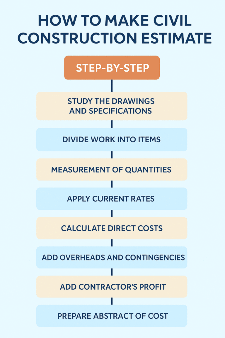 How to Make Civil Construction Estimate - Qscengineer